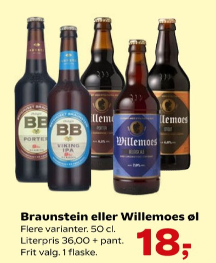 Braunstein BB Porter, Specialøl