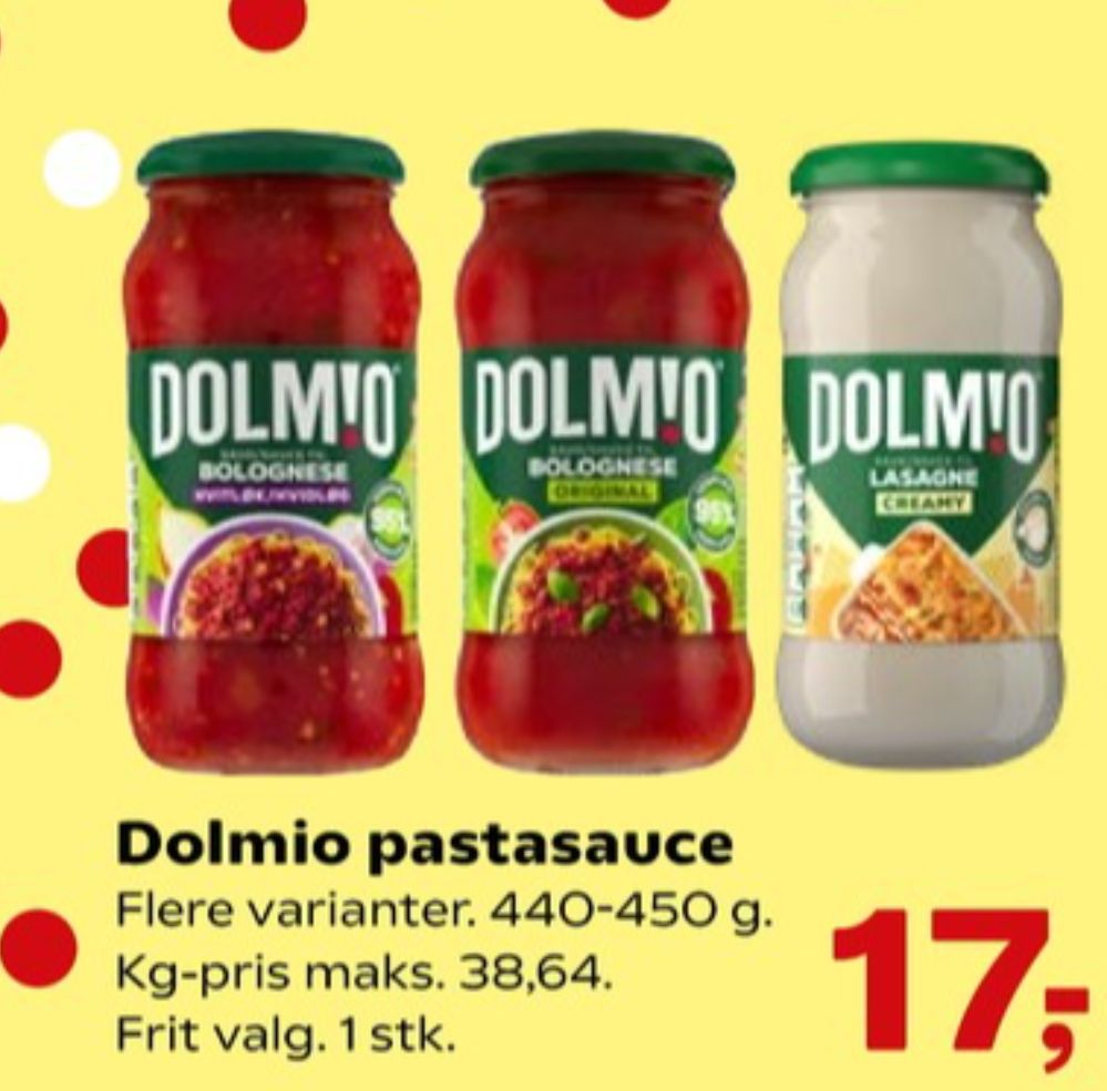 Dolmio, Bolognese Hvitløk