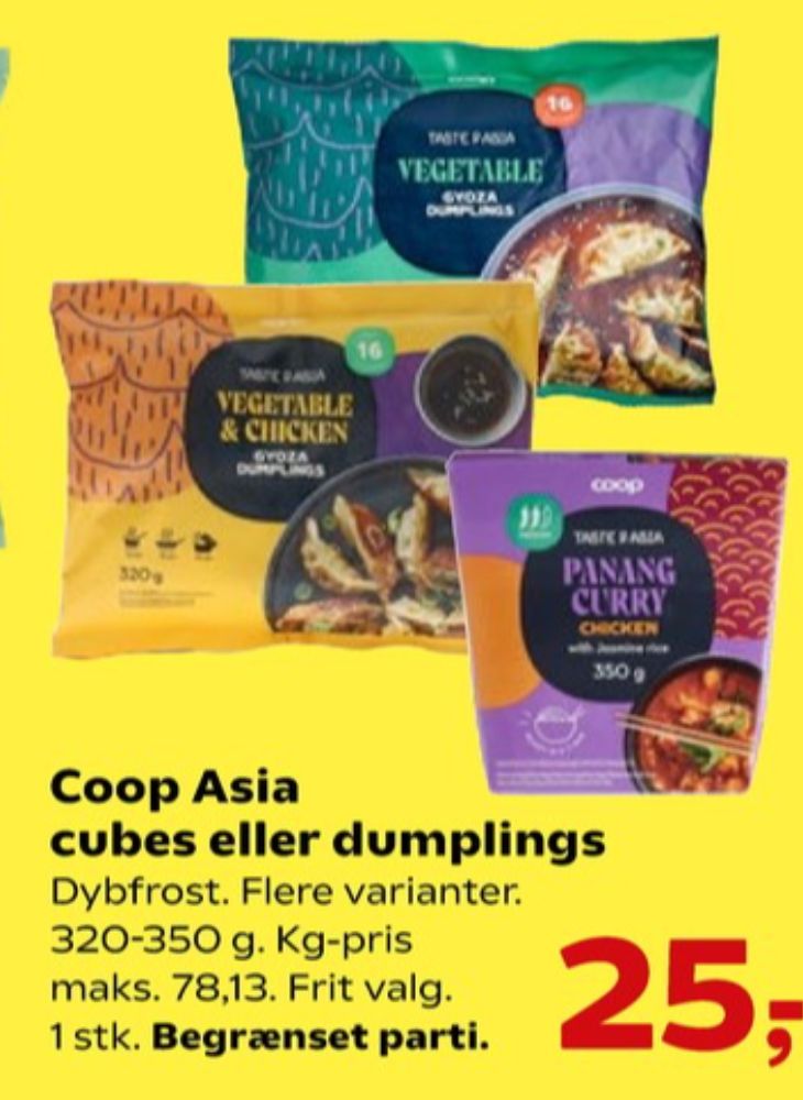 Coop Asia, Panang Curry Chicken