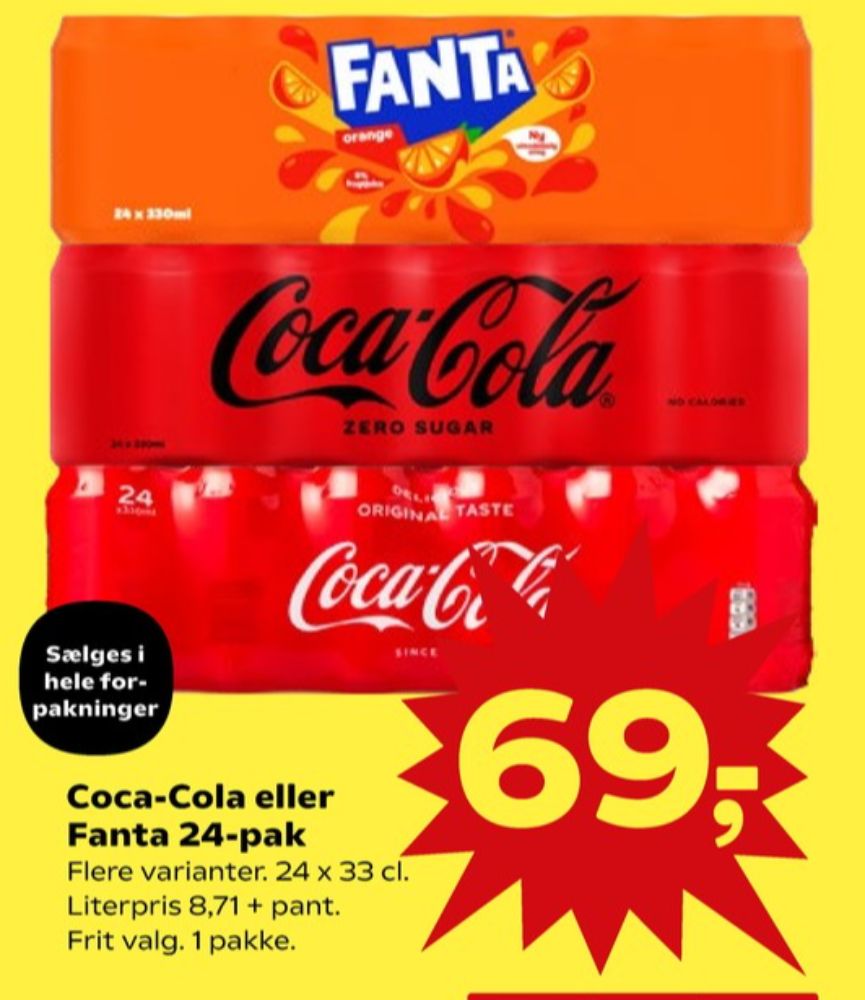 Coca Cola, Cola 24 pk.