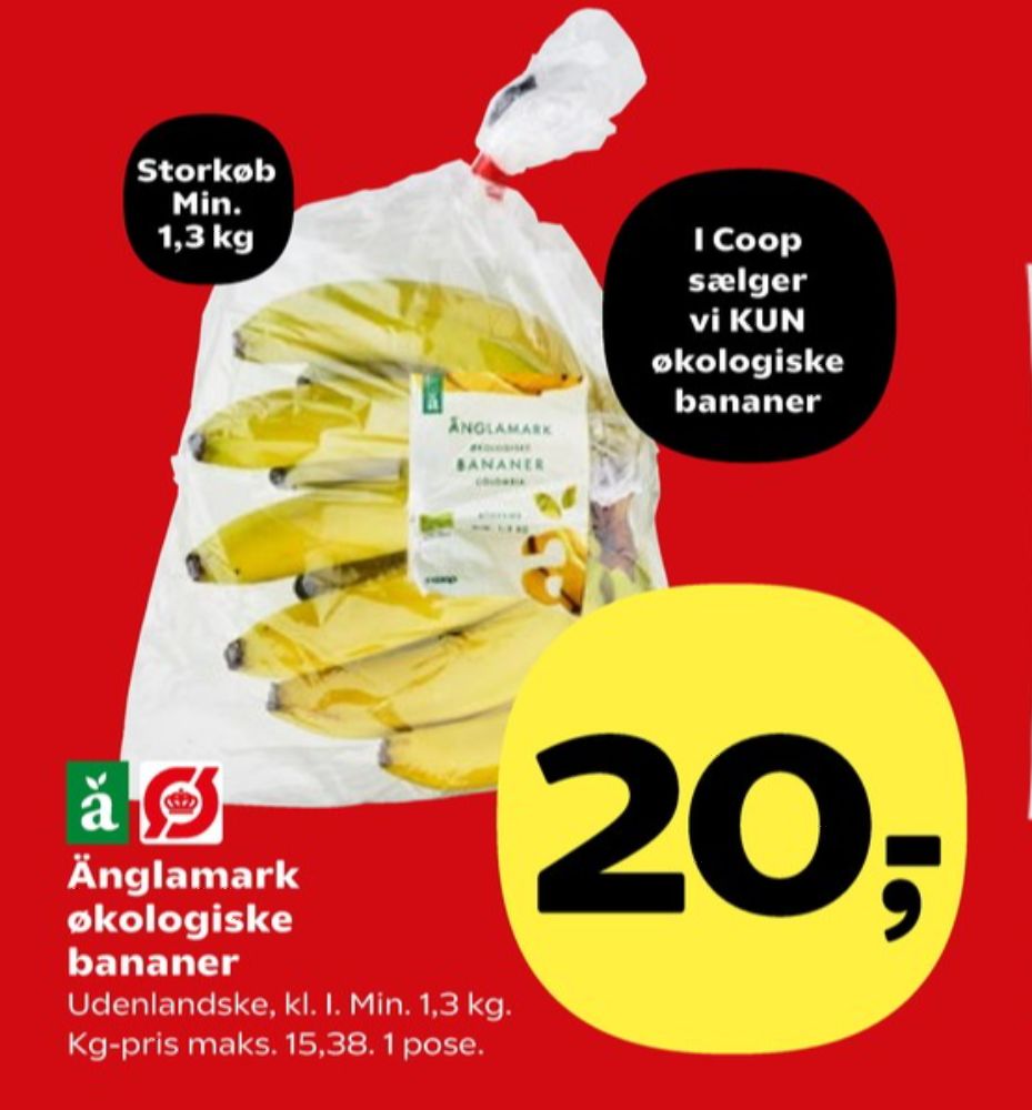 Änglamark, Bananer