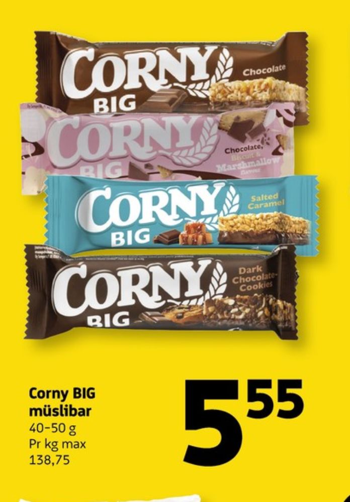 Corny, Myslibar