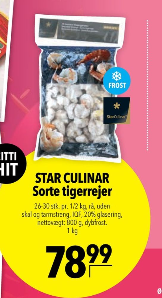 Star Culinar, Tigerrejer