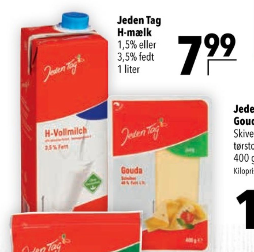 Jeden Tag, Sødmælk