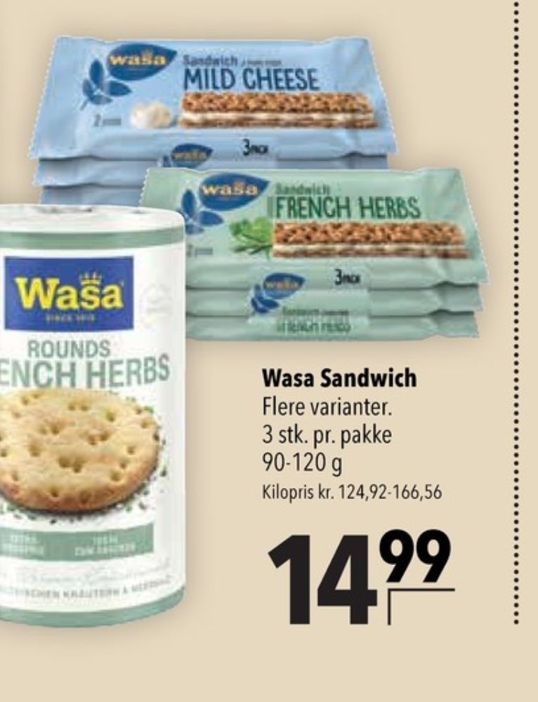 Wasa, Sandwich French Herbs