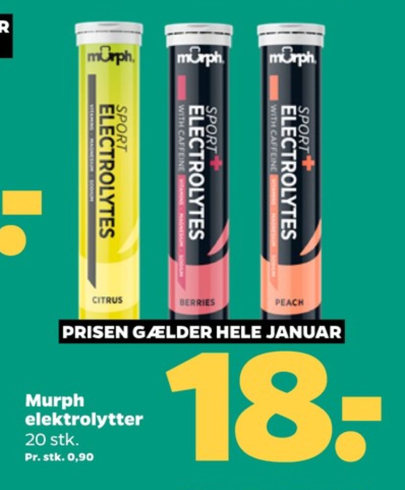 Murph, Træningstilskud