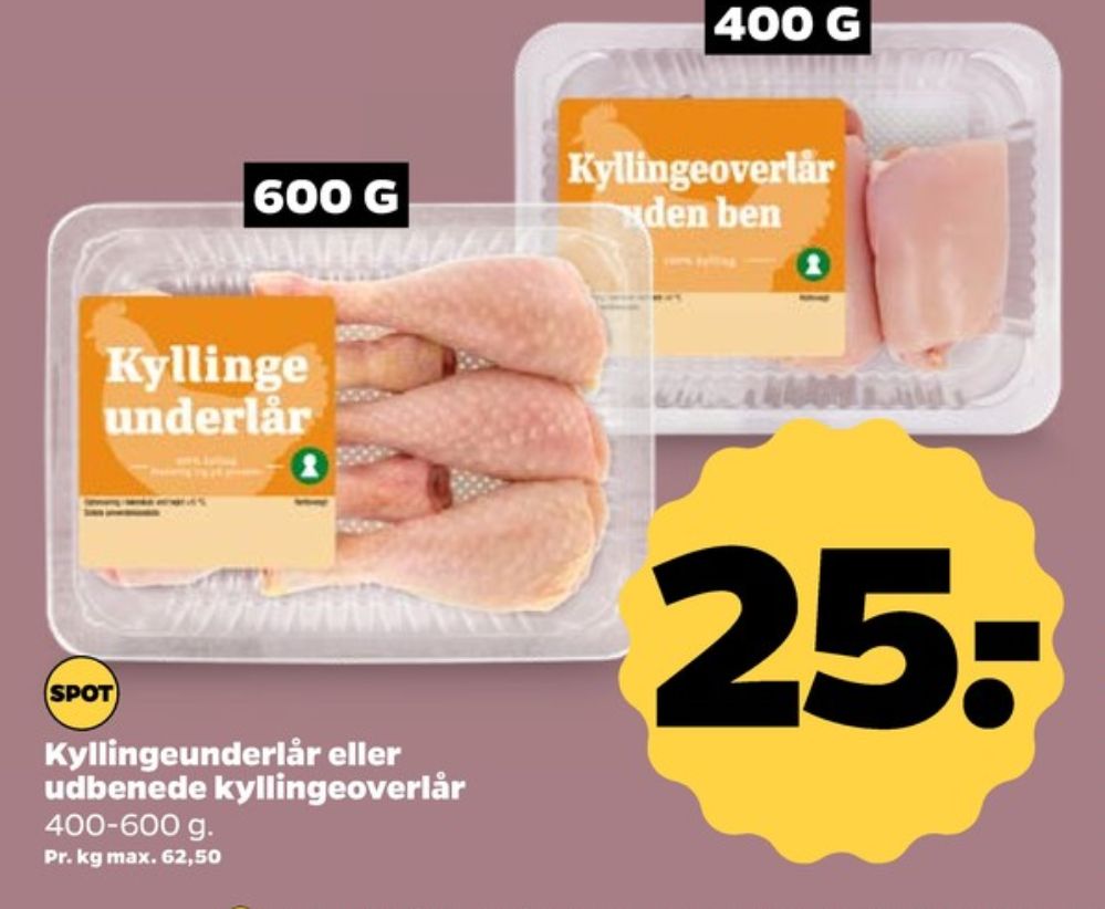 Kyllingeunderlår