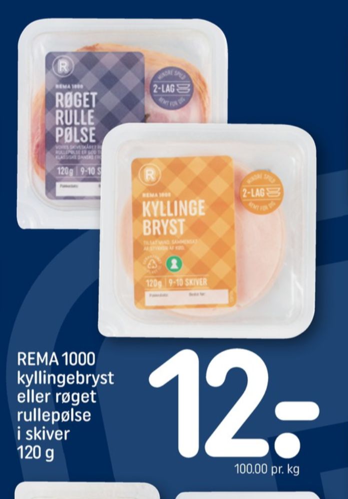 Rema 1000 Sandwichskiver, Kyllingebryst Provence