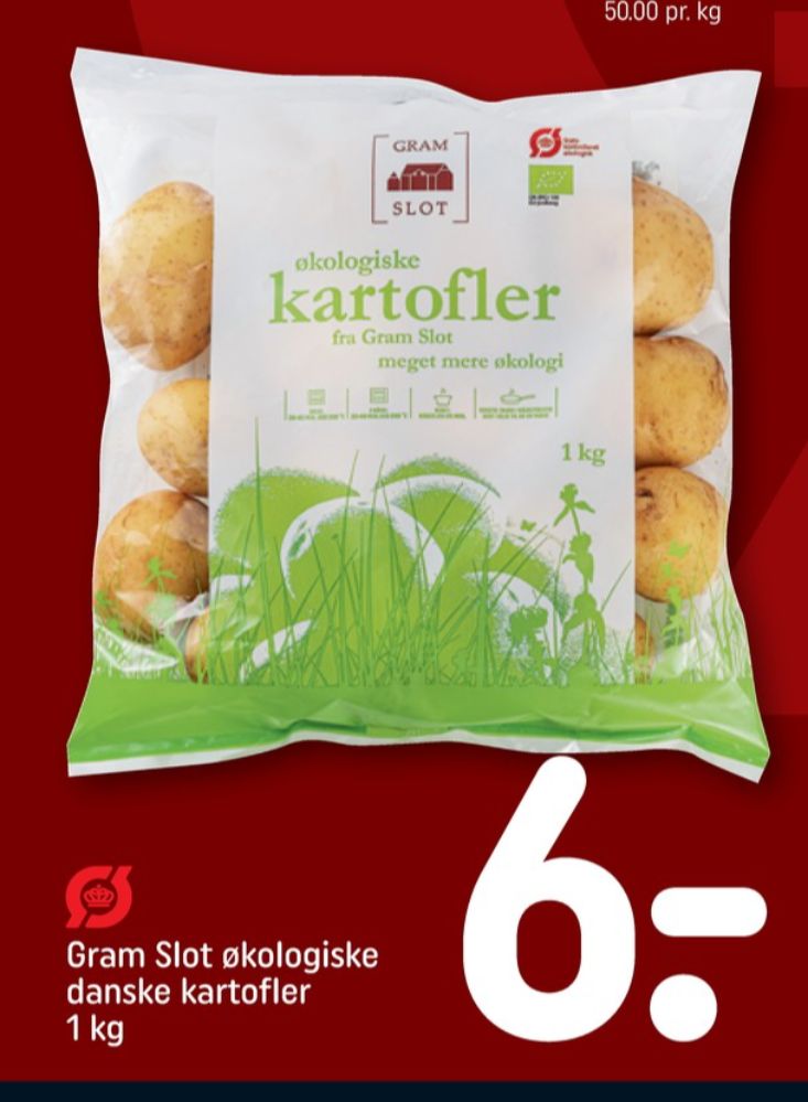 Gram Slot, Kartofler