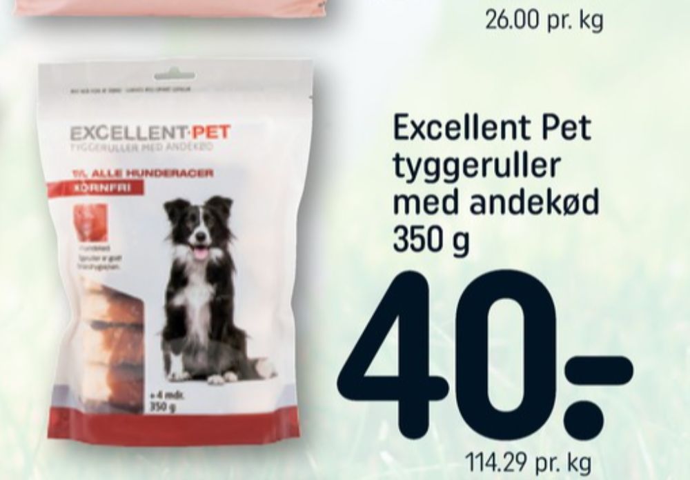 Excellent Pet, Tyggeruller