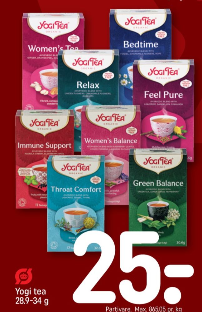 Yogi Tea, Bedtime Tebreve 