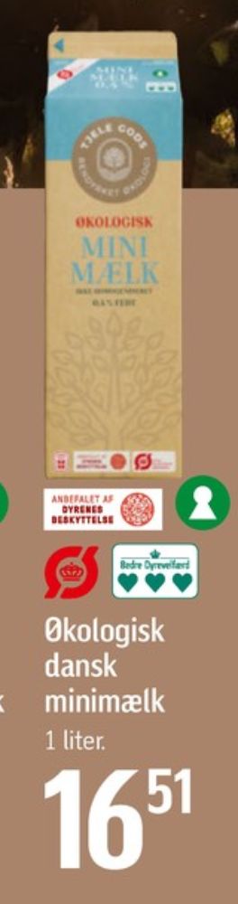 Tjele Gods, Minimælk