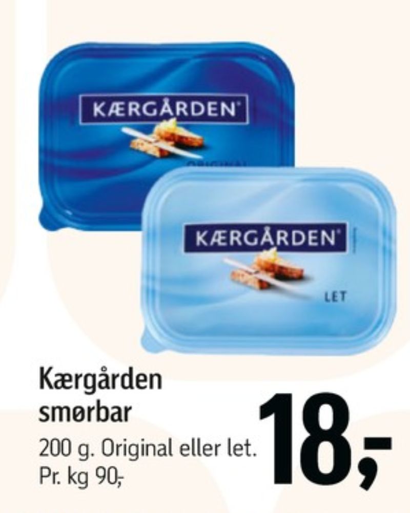 Kærgården, Smørbar Let