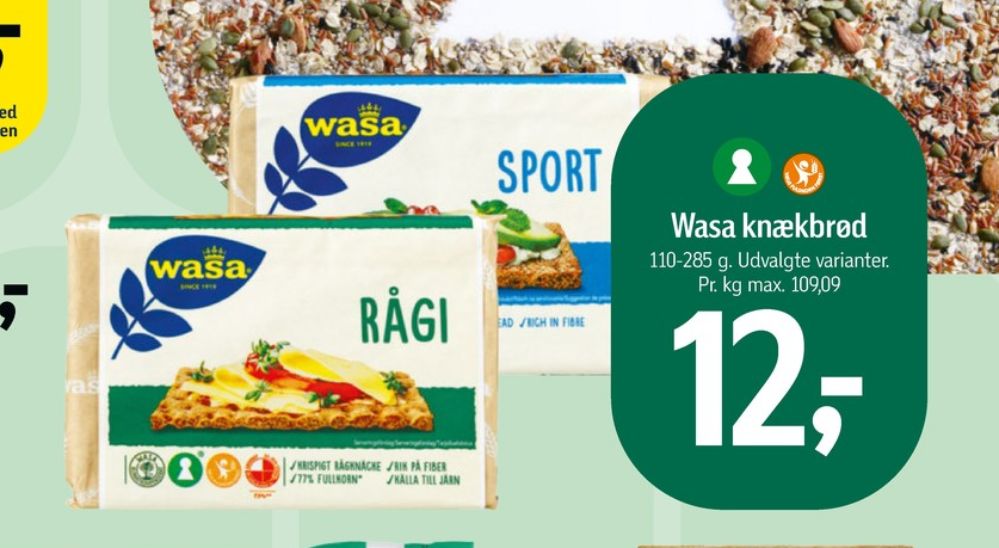 Wasa, Rågi knækbrød