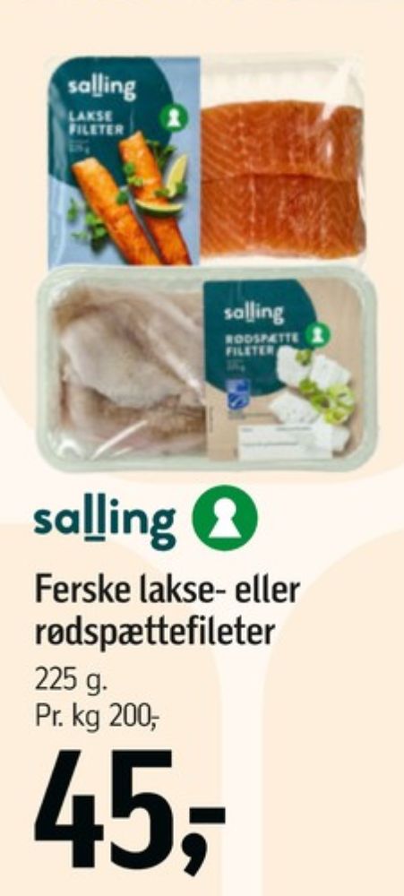 Salling, Laksefilet