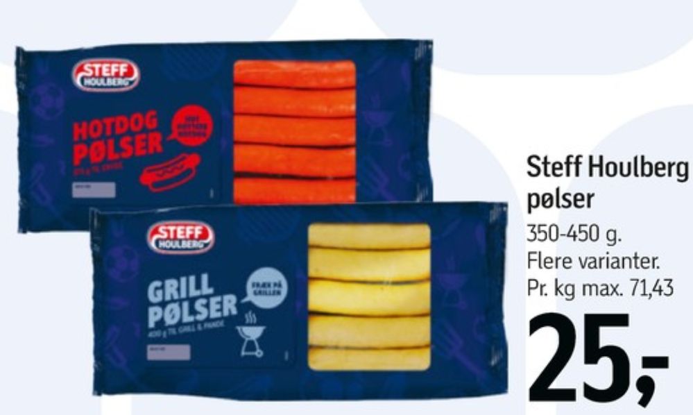 Steff Houlberg, Grillpølser