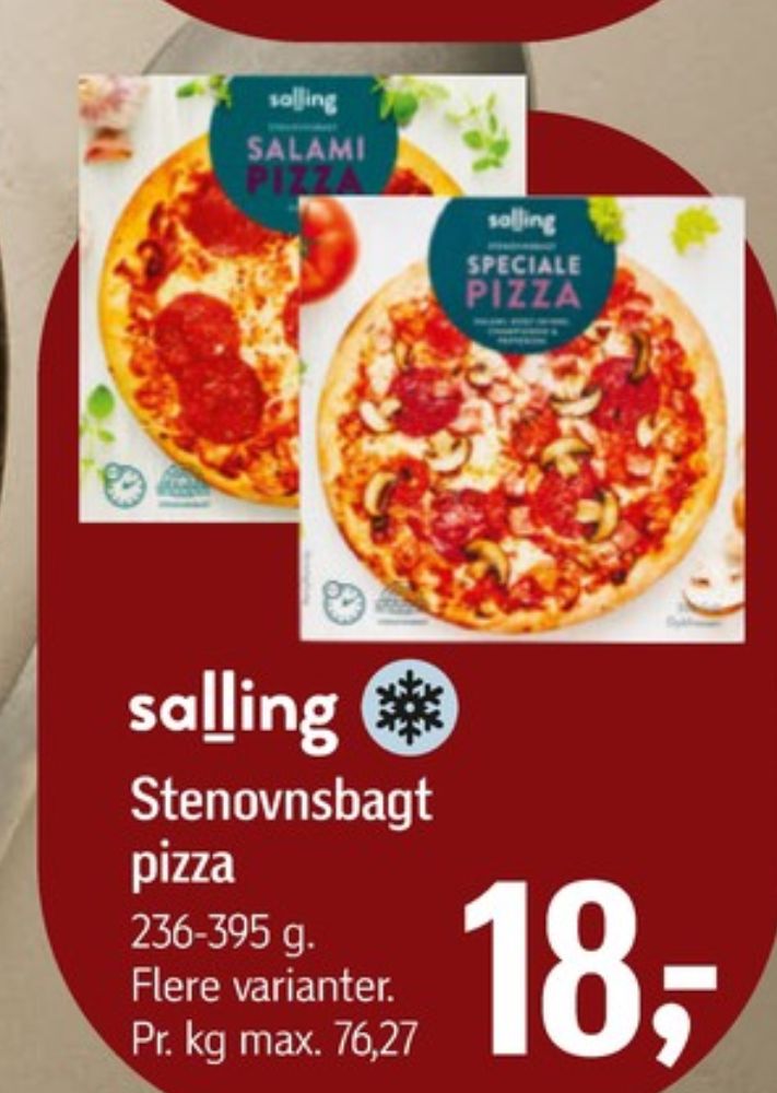 Salling, Salami Pizza