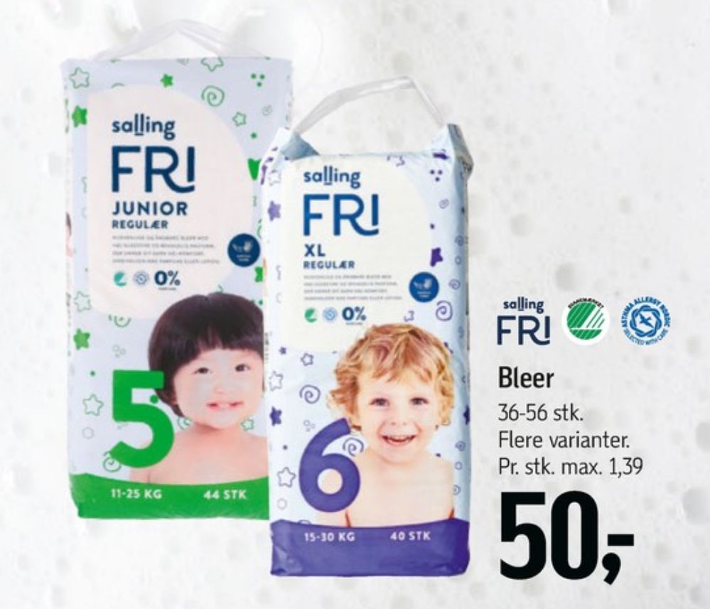 Salling Fri Junior, Bleer str 5 11-25 kg