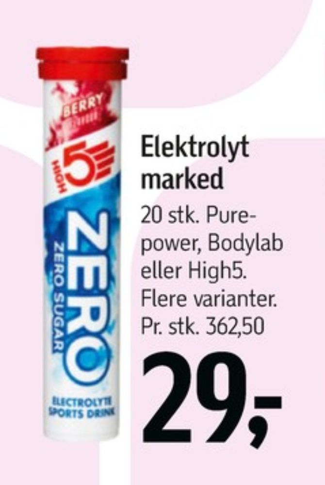 Bodylab, Træningstilskud