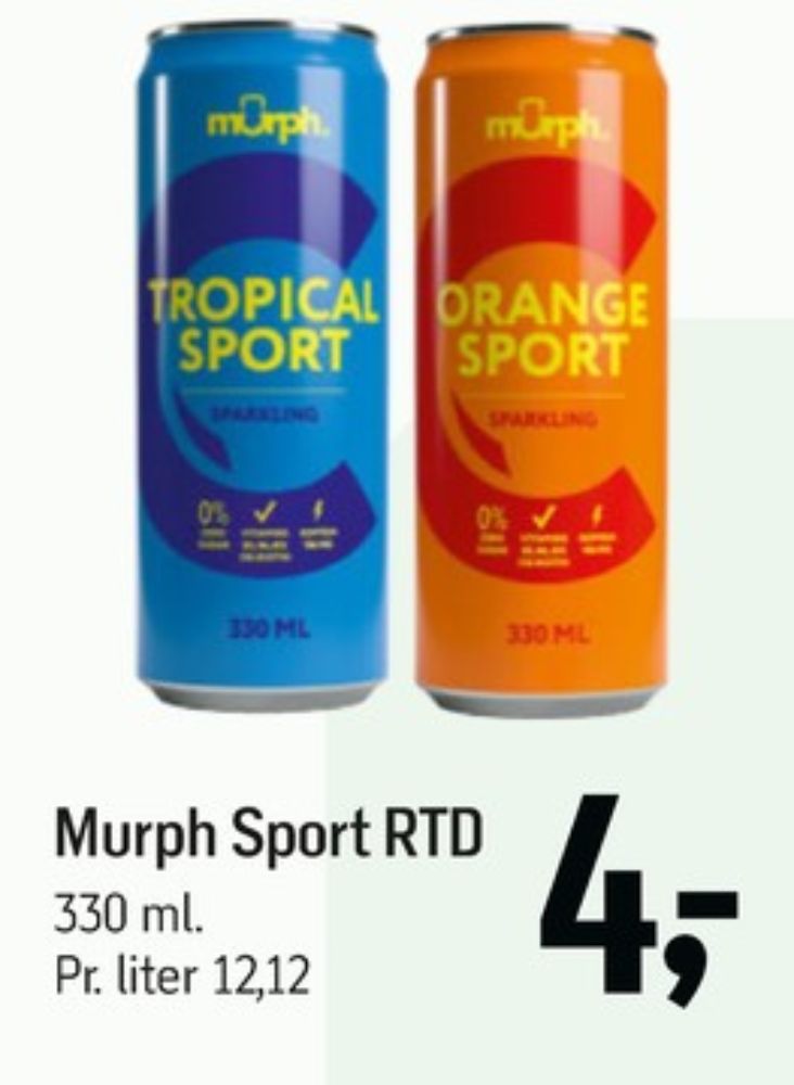 Murph Orange Sport, Energidrik