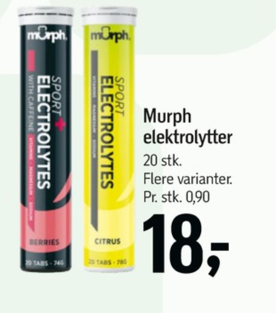 Murph, Træningstilskud