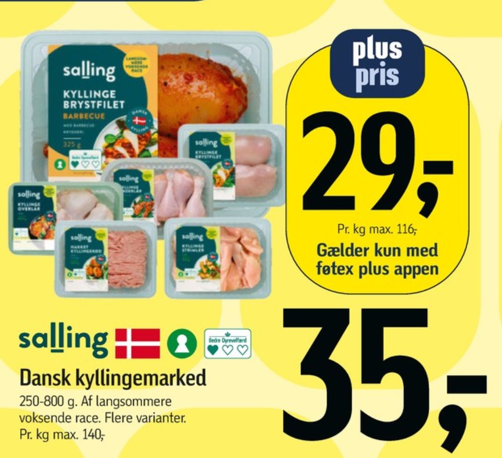 Salling, Kyllingebrystfilet