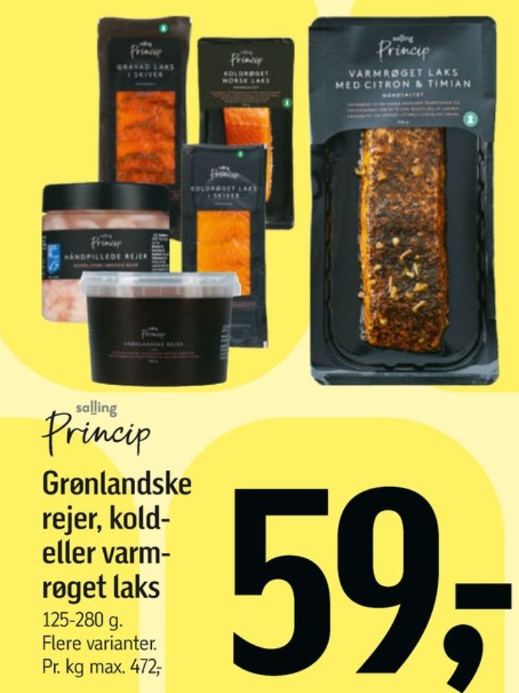 Salling Princip, Rejer