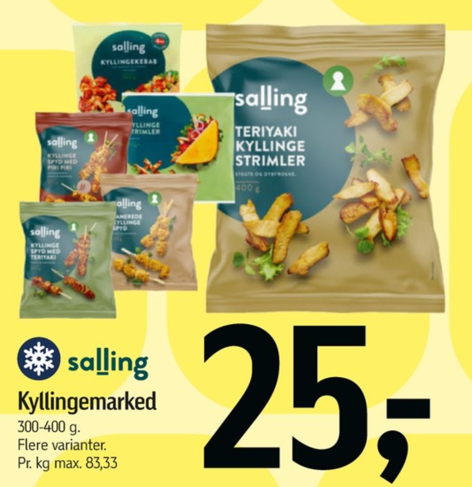 Salling, Kyllingenuggets