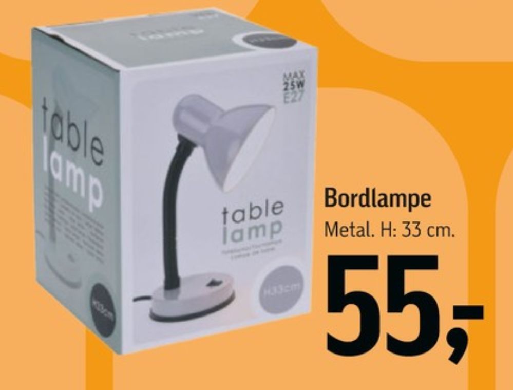 Bordlampe