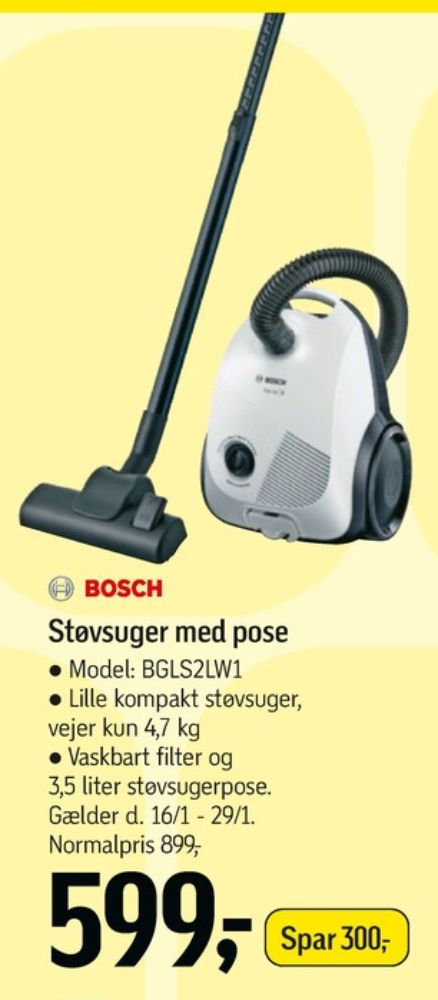 Bosch, Støvsuger