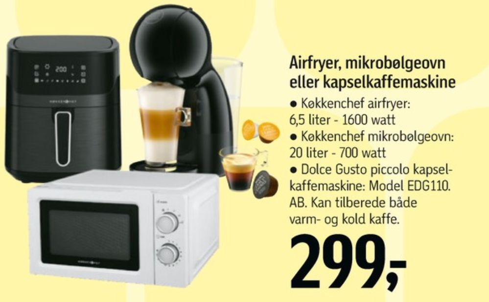 KøkkenChef, Mikrobølgeovn