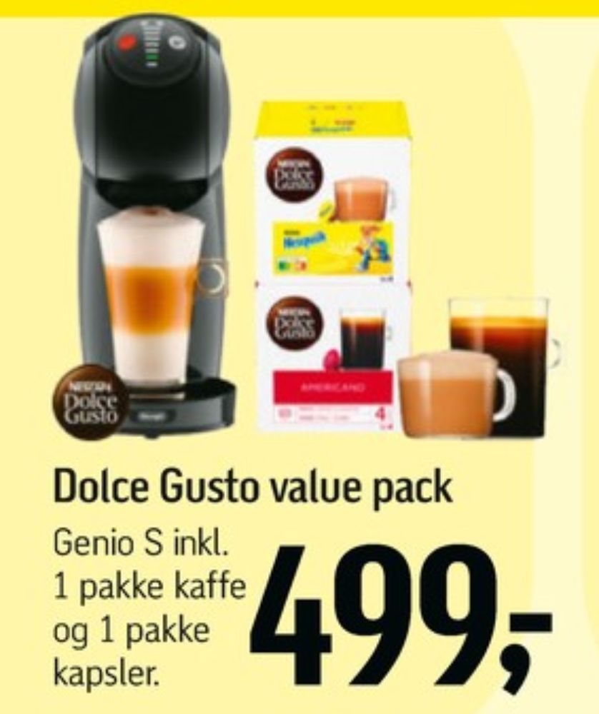 Nescafe Dolce Gusto, Kapselkaffemaskine