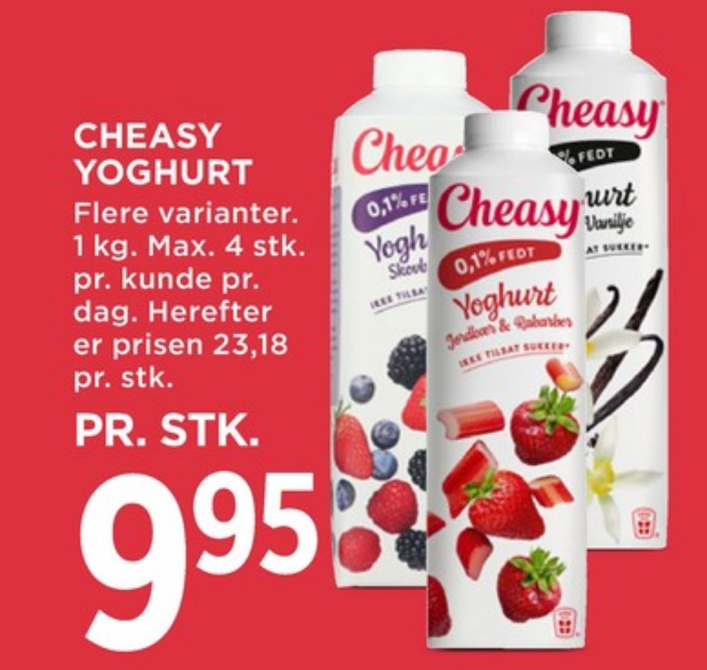 Cheasy, Skovbær Yoghurt 