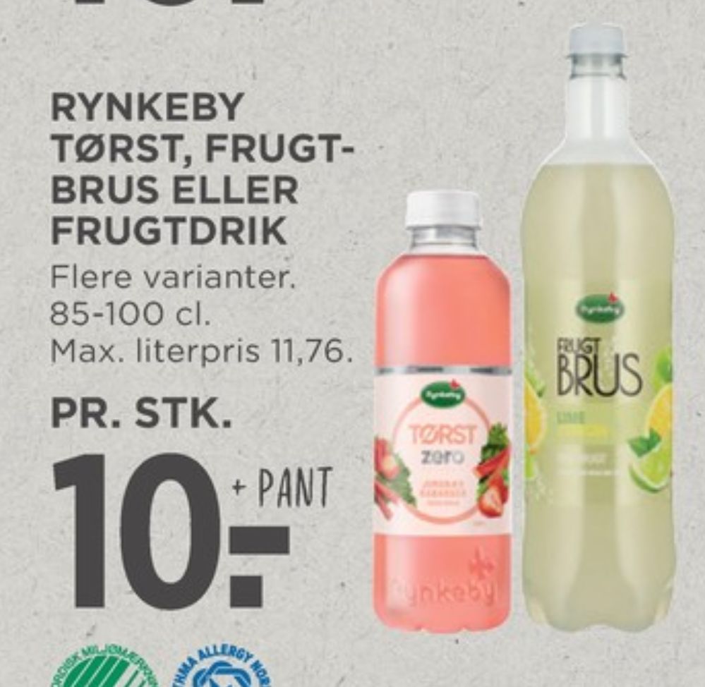 Rynkeby, Frugtbrus Appelsin & Mandarin