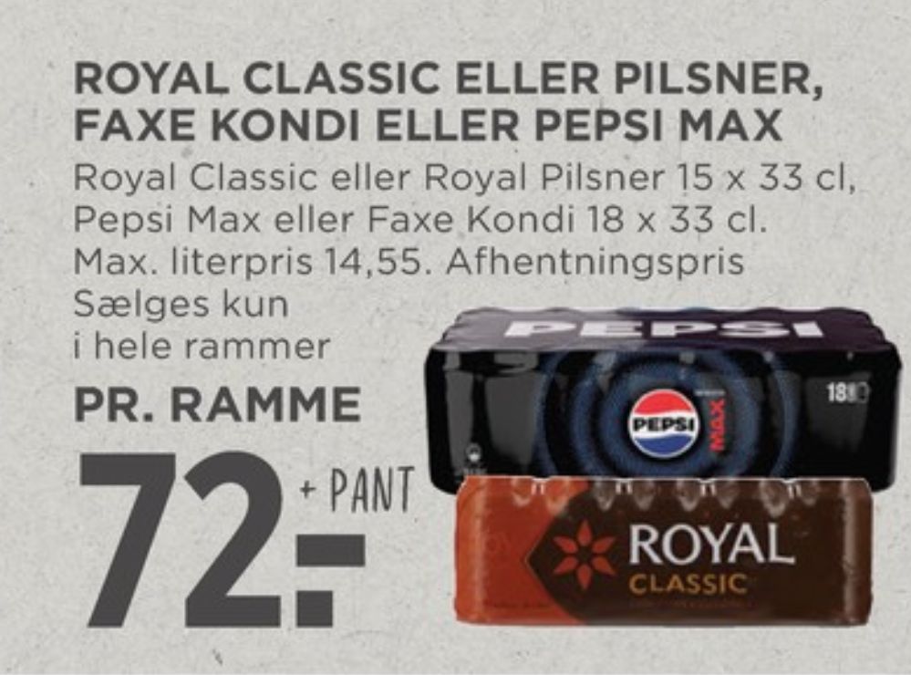 Pepsi Max, Cola 18 pk.