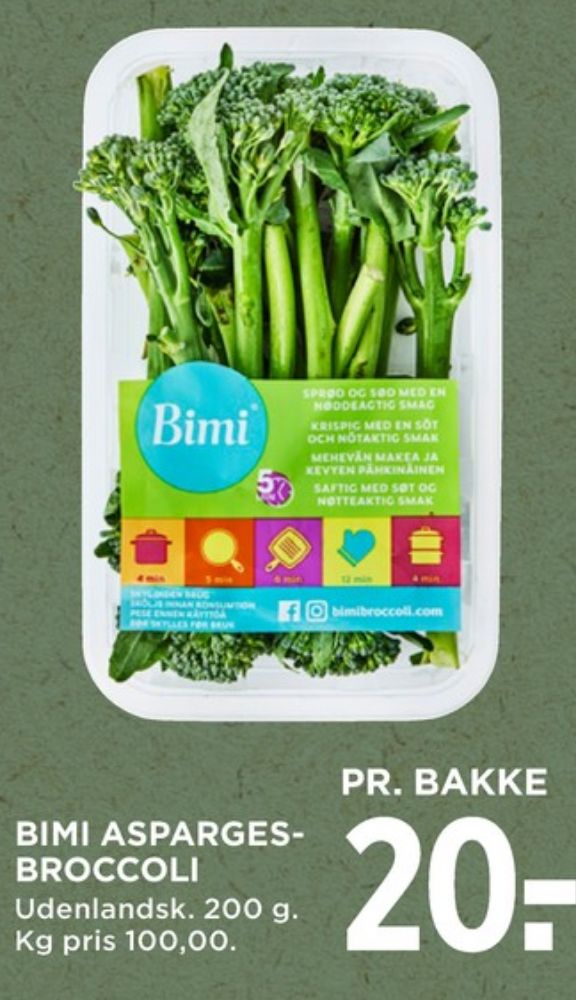 Bimi, Aspargesbroccoli