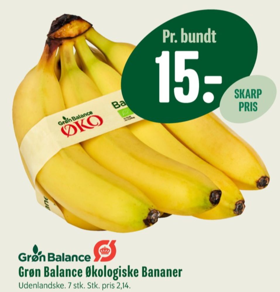 Grøn Balance, Bananer