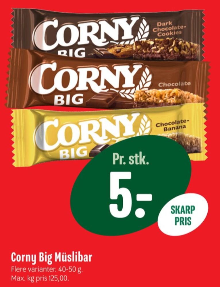 Corny, Myslibar