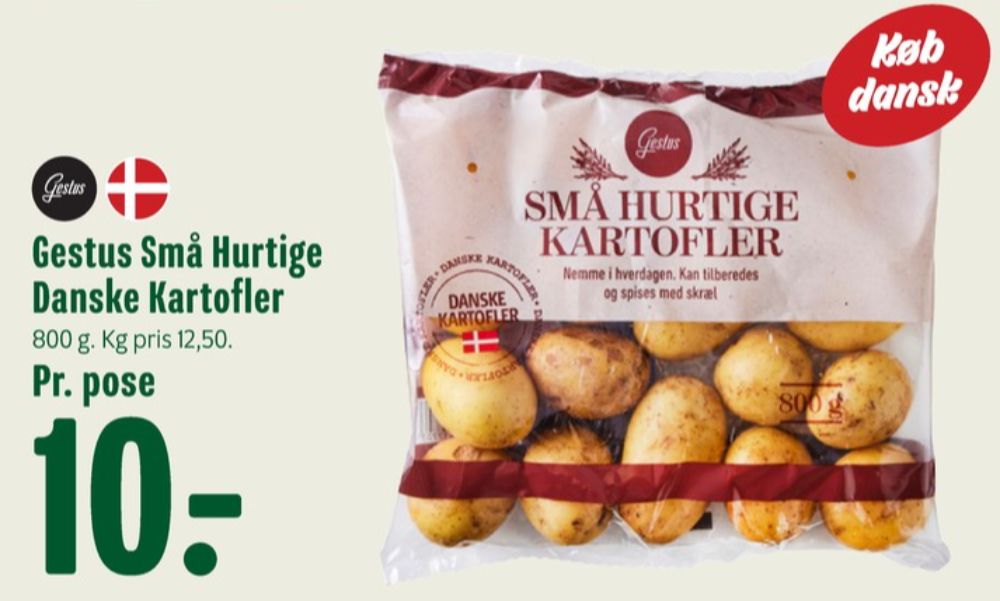 Gestus, Kartofler