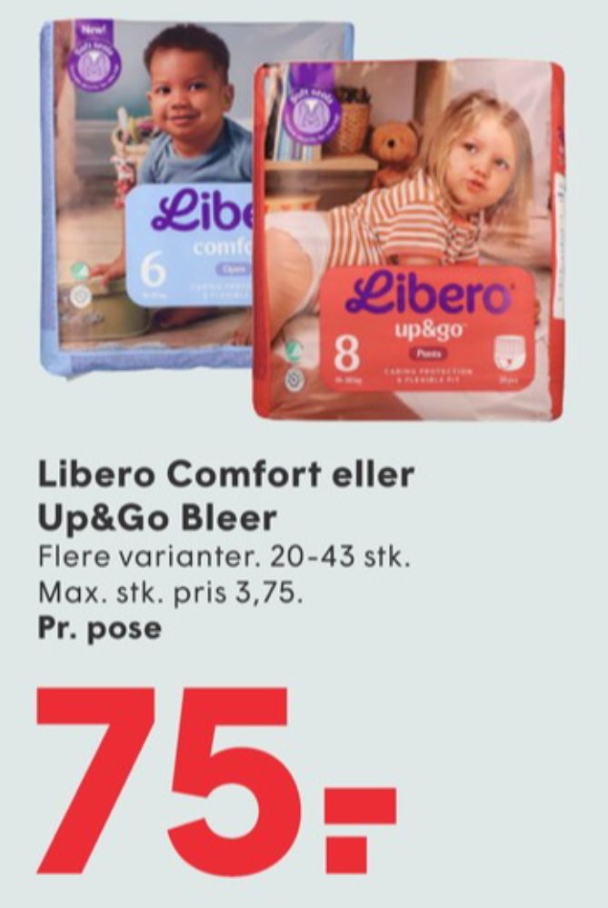 Libero Comfort, Bleer str 6 13-20 kg