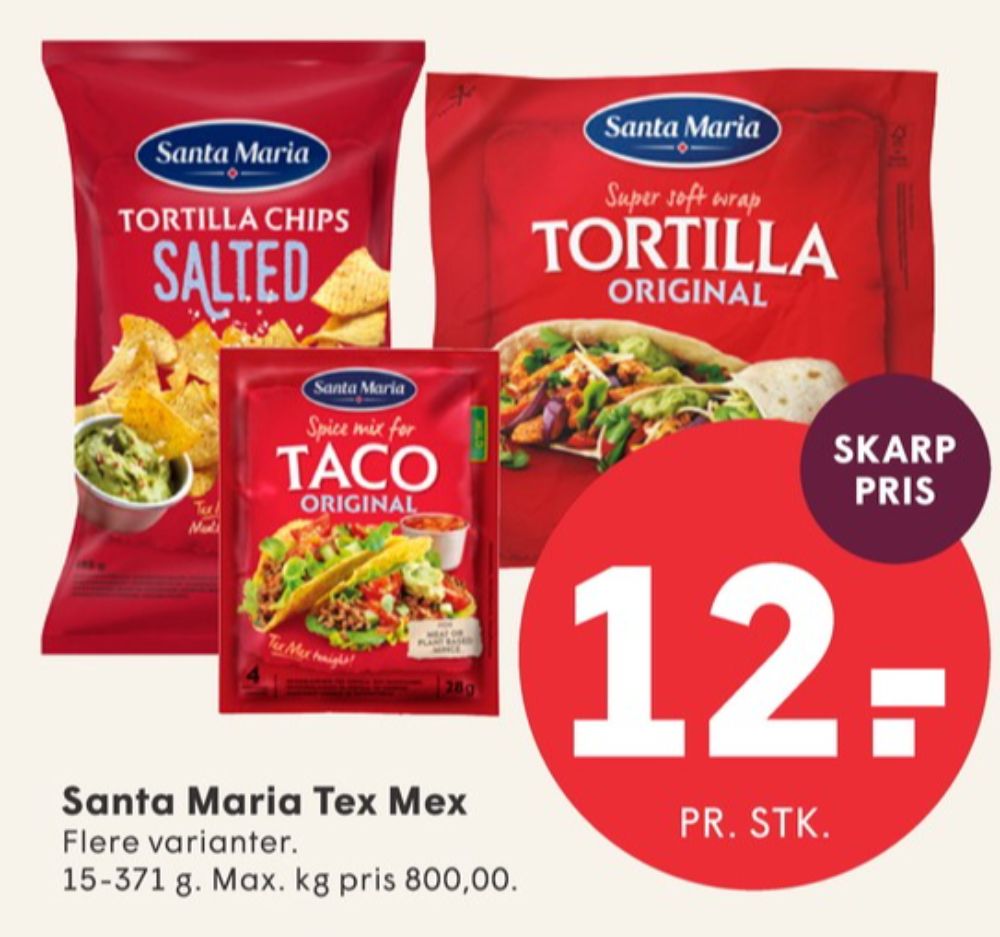 Santa Maria, Tortilla Chips Salted