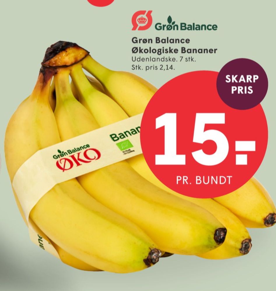 Grøn Balance, Bananer