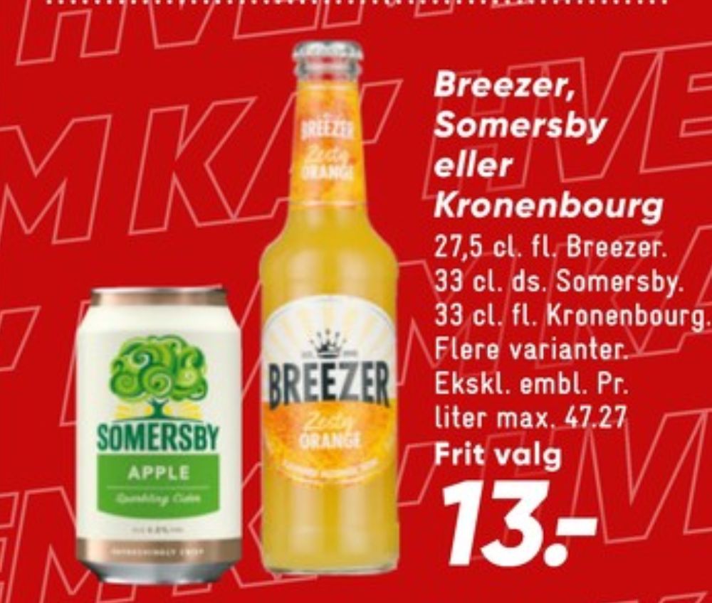 Bacardi Breezer, Zesty Orange RTD