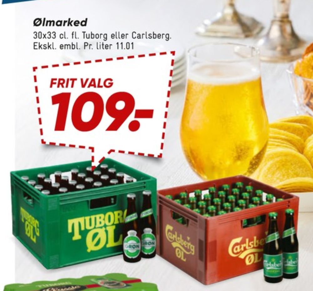 Carlsberg Pilsner, Øl