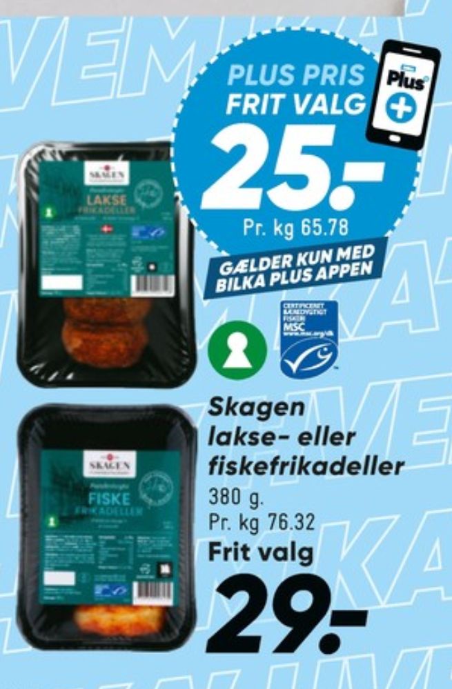 Skagen Fiskerestaurant, Fiskefrikadeller