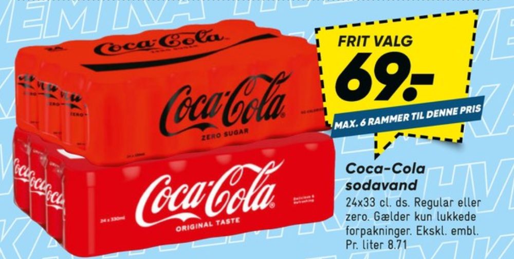 Coca Cola Zero, Cola 24 pk.