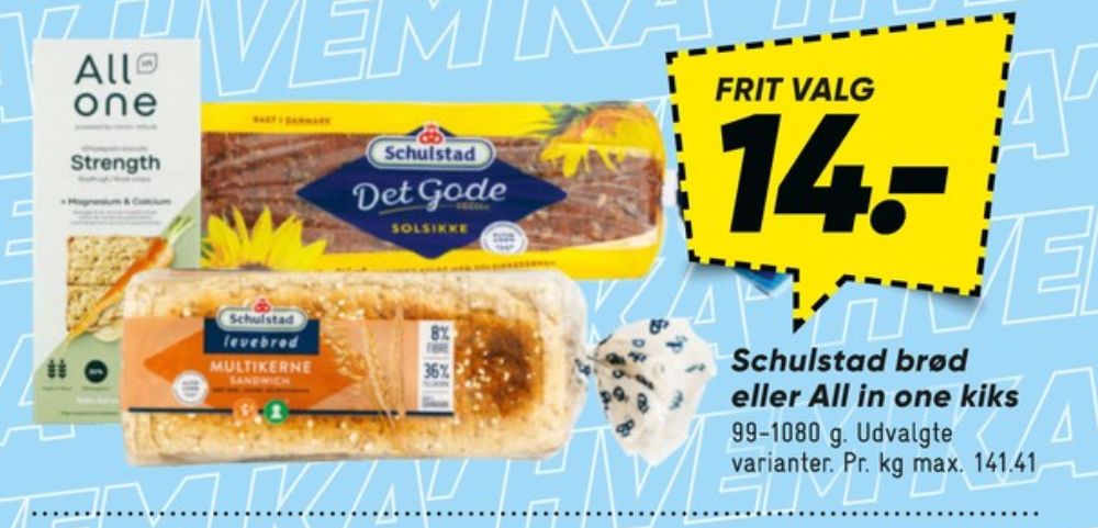 Schulstad Det Gode, Solsikkerugbrød