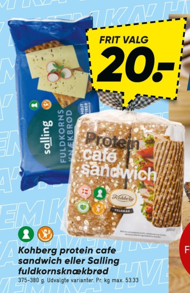 Salling, Fuldkornsknækbrød