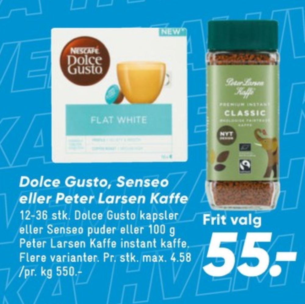 Senseo Classic, Kaffepuder