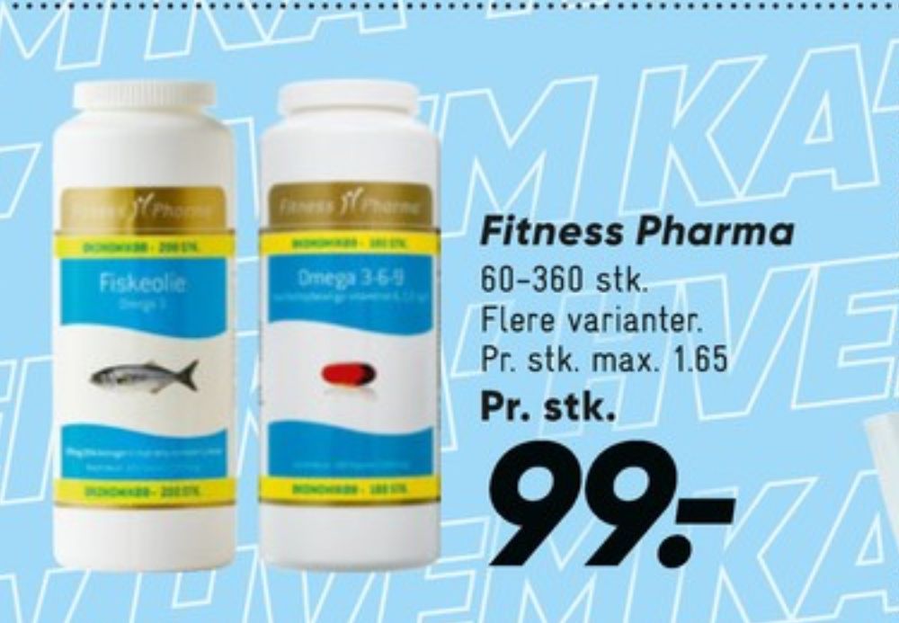 Fitness Pharma, Vitaminer